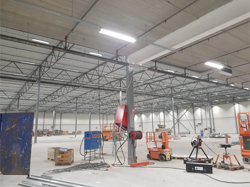 Sprinklerinstallation