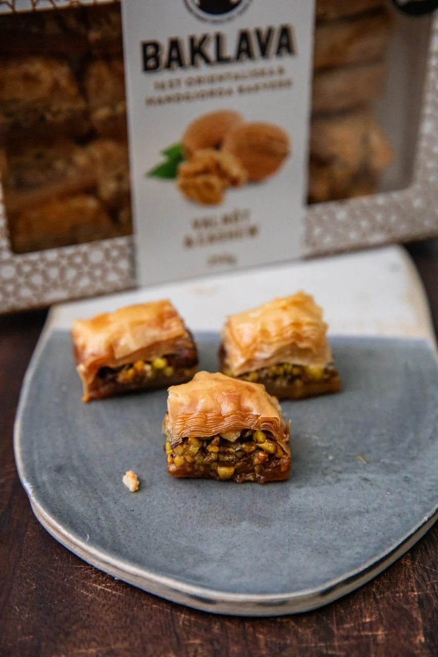 Baklava med valnöt