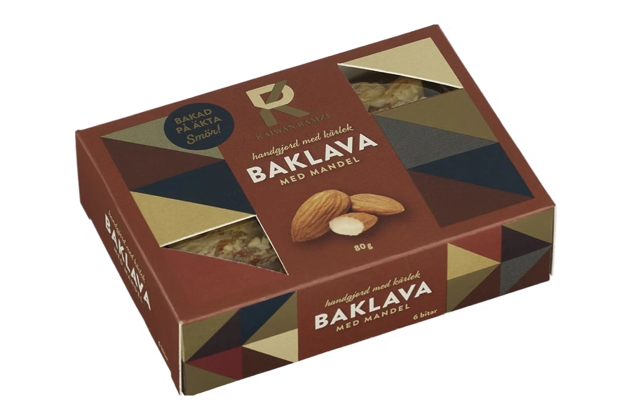 BAKLAVA med mandel