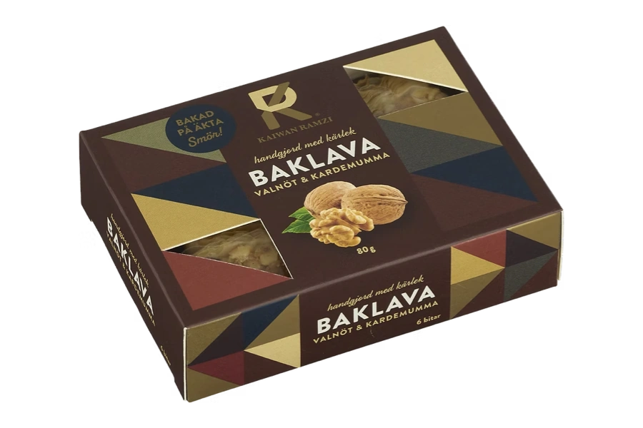 BAKLAVA med valnöt & kardemumma