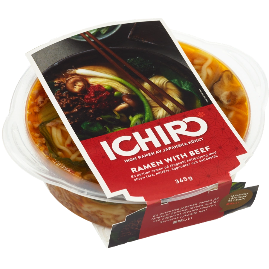 Ramen med biff