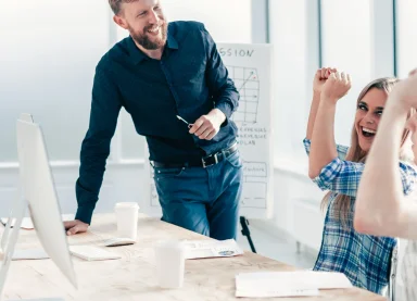 Team feirer oppnådde HMS-mål i virksomheten