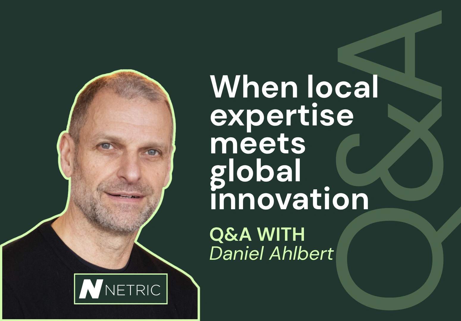 When local expertise meets global innovation
